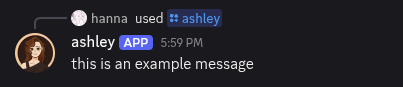 ashley example